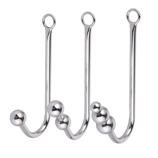 Beaded and Anal 5334 with Collar Elegant Hook Cuffs 0303